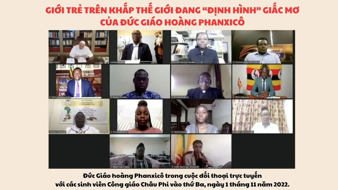 Giới trẻ trên khắp thế giới đang định hình “giấc mơ” của Đức Giáo hoàng Phanxicô